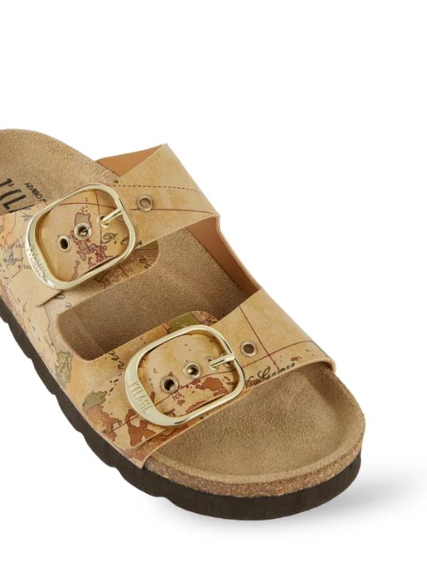Alviero Martini 1A Classe Ciabatte Slipper N 1193 9750 Geo Classic