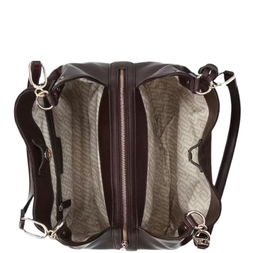 Borsa  Liu Jo  M Satchel   CIRRY AF6185 T760A Col.91718 Red aubergin