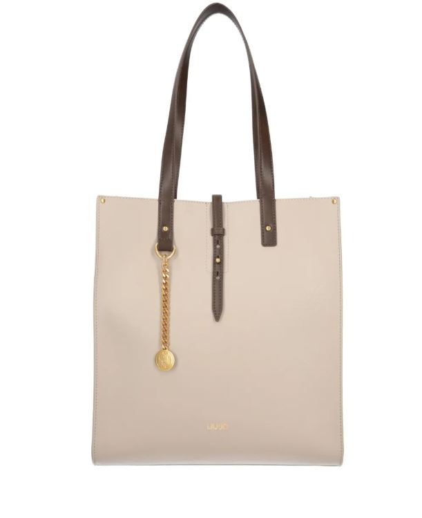 Liu Jo Borsa Shopping C/Tracolla ECS M Tote DOBA  AA5025 E0064 Col 51308 Neutro