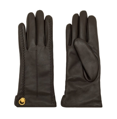 Gianni Chiarini  Guanti Donna Pelle ESPRESSO TAGLIA M