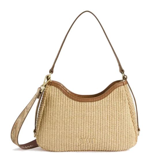 Alviero Martini 1A Classe Bambu' Sottospalla Rafia LM LC96 9881 Col 0578 Natural Color
