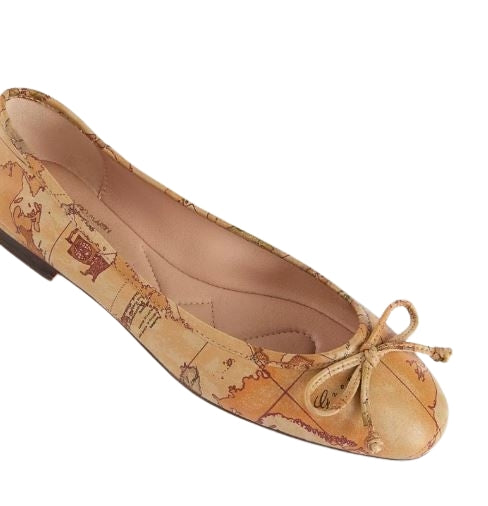 Alviero Martini 1A Classe Ballerine Z 1053 9800 Geo Classic Beige