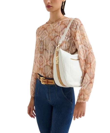 Alviero Martini 1A Classe Chic Soul Sottospalla Hobo LC40 8630 Col 0905 Avorio